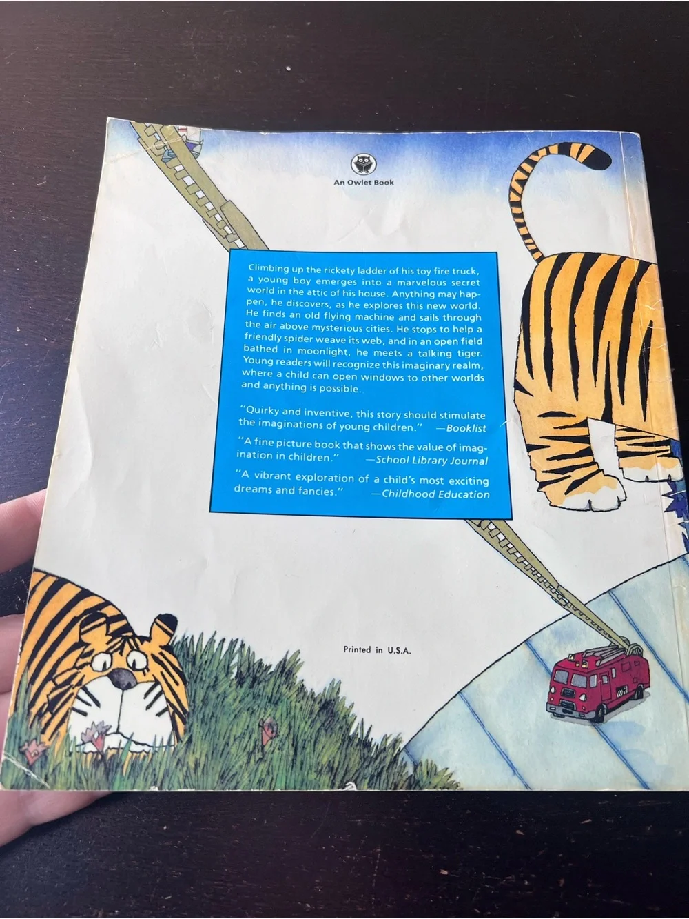Vintage 1988 In the Attic Satoshi Kitamura Illustrated Children’s Picture Book